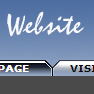 Black Web Template With Tabs